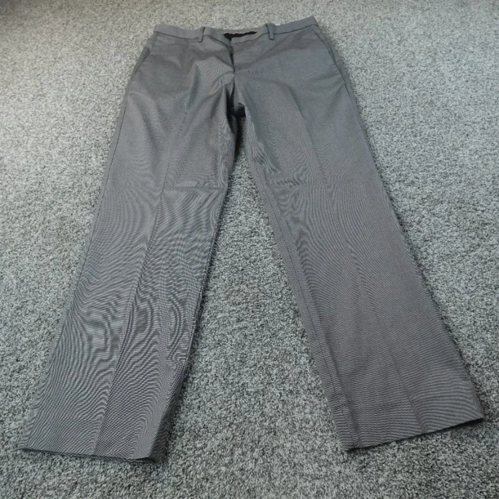 Banana Republic Pants Mens 36X32 Gray Slim Fit Chino Trouser Stretch Preppy Work